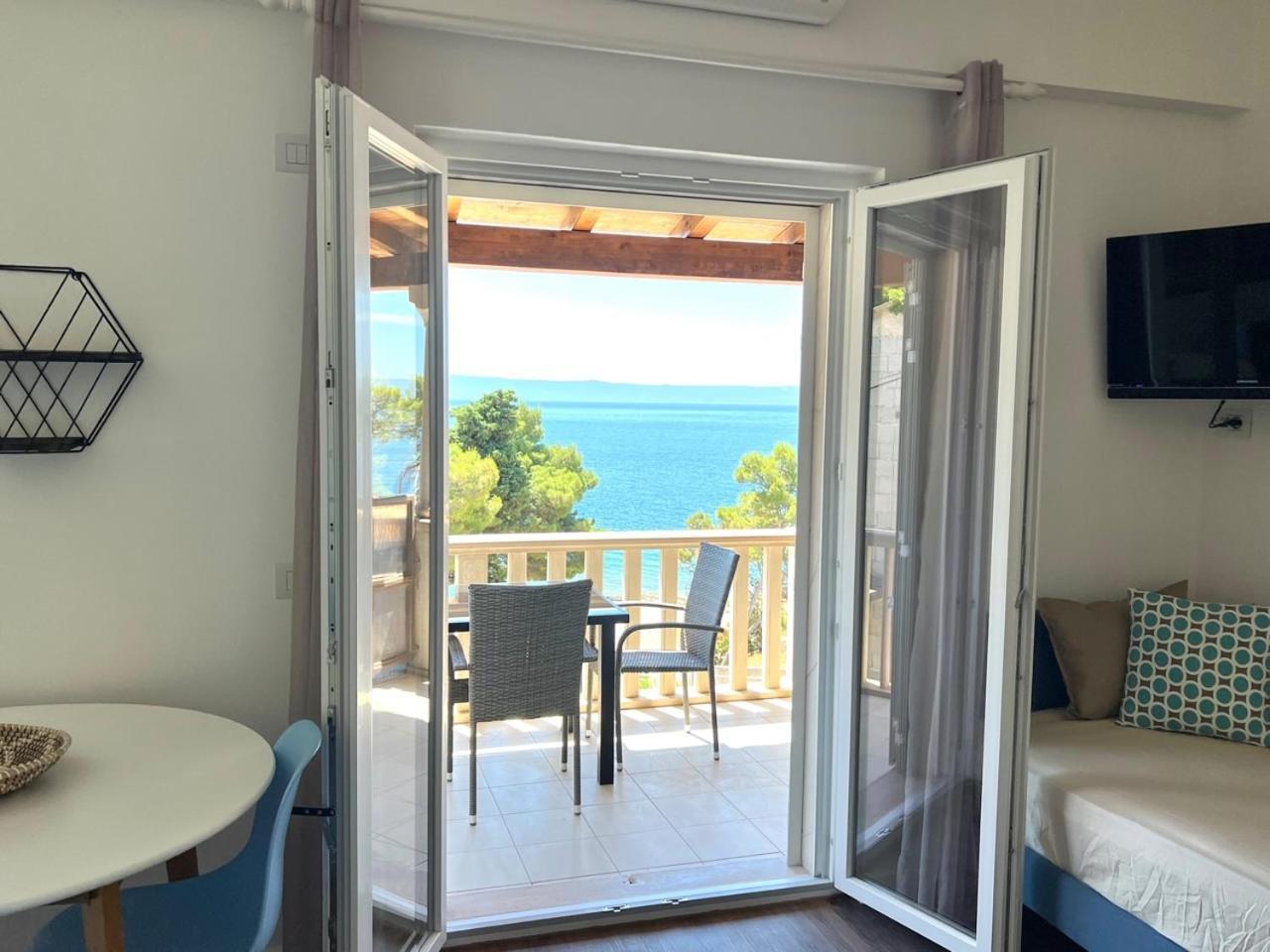 Vila Vera Seafront Apartments Sumartin Bagian luar foto