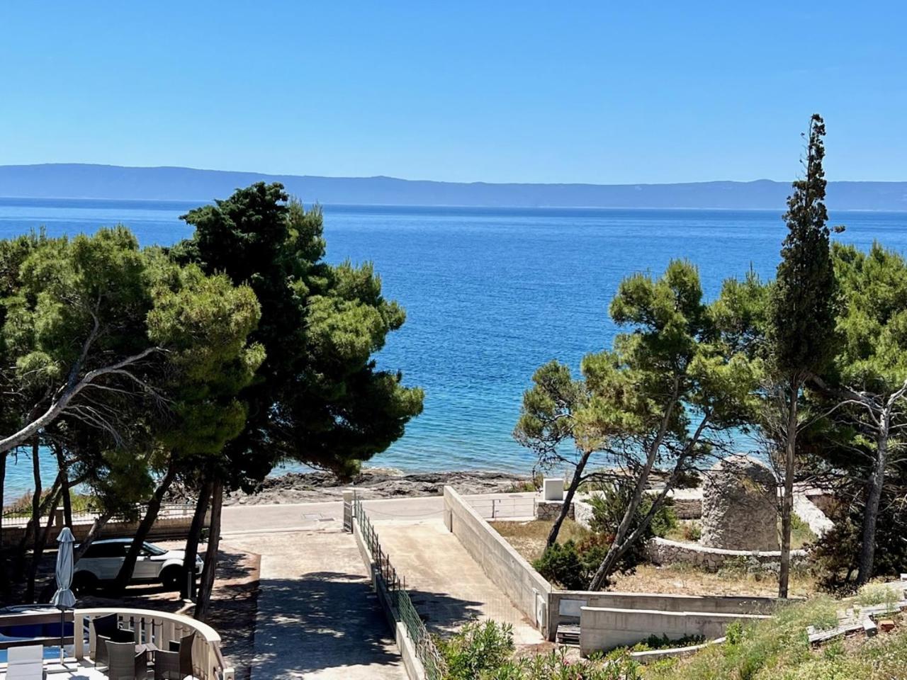 Vila Vera Seafront Apartments Sumartin Bagian luar foto