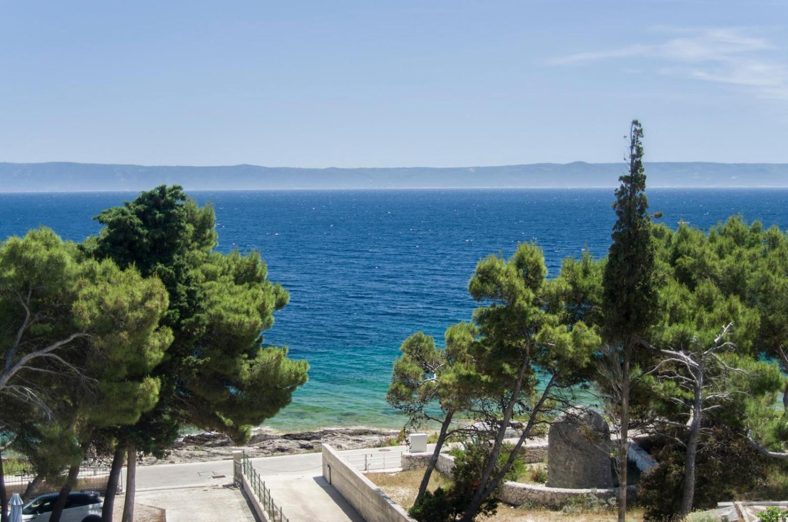 Vila Vera Seafront Apartments Sumartin Bagian luar foto