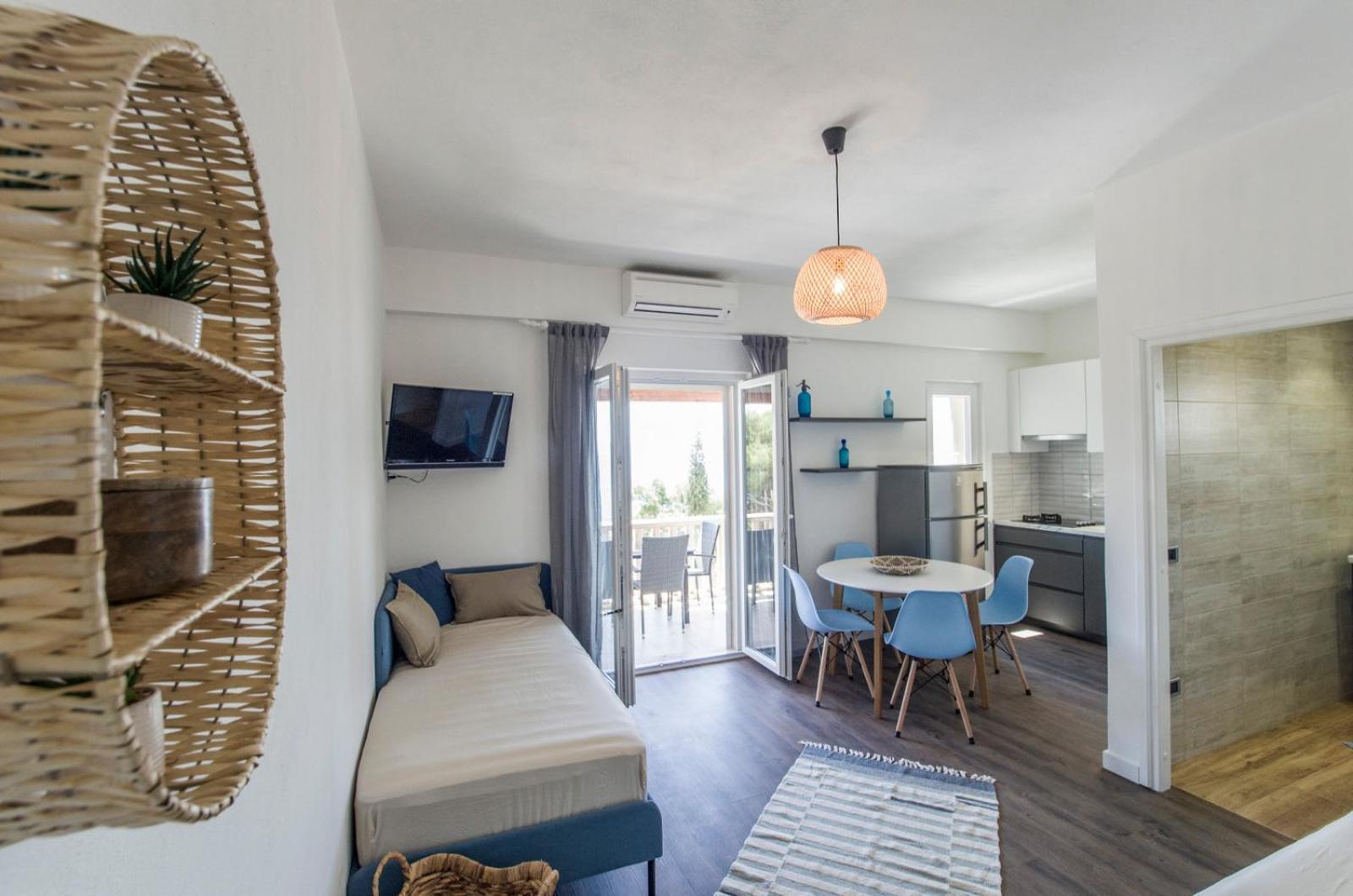 Vila Vera Seafront Apartments Sumartin Bagian luar foto